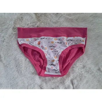 Emy Bimba Dívčí kalhotky C'est la vie – béžová a růžové Barva: béžová, Velikost: 110