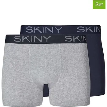 Boxerky Boxerky Skiny Dunkelblau/ Grau 8208690 M