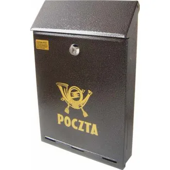 Poštovní schránka NoName Šedá starožitná poštovní schránka C-4