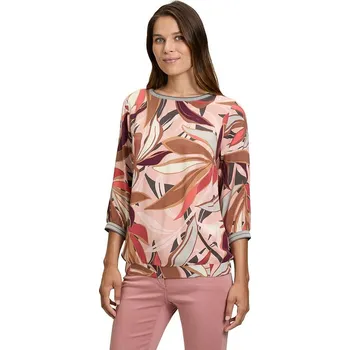 Dámské tričko Betty Barclay Rosé/ Braun/ Rot 987921 38