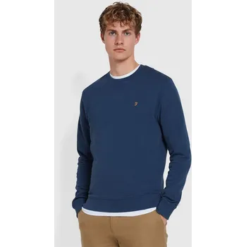 Pánská mikina Mikina Farah Blue 298976 S