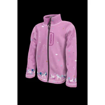 Dívčí oblečení Wamu Fleecová mikina jednorožci Velikost: 92-98