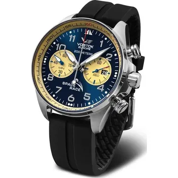 Hodinky Vostok Europe Space Race Chrono Line 6S21-325A667S + 5 let záruka a dárek ZDARMA