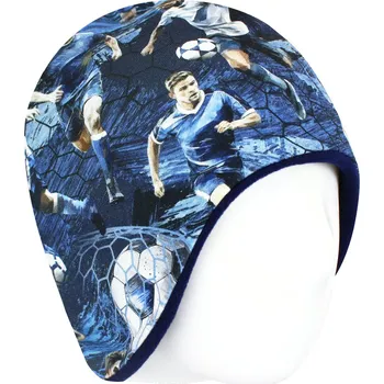 Kojenecká čepice V-mart Zimní čepice fotbal Velikost: 46-48