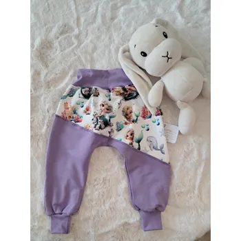 Ig Tepláčky s kulatým sedem malá mořská víla Barva: Fialová, Velikost: 92, Vzor: Nahoře