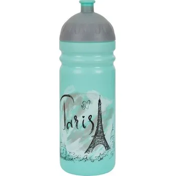Zdravá lahev Paříž 0,7l Barva: Zelená