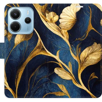 iSaprio Flipové pouzdro pro Xiaomi Redmi Note 14 GoldBlue