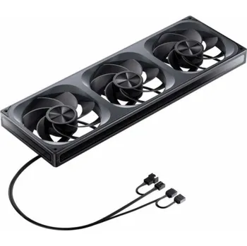 PC ventilátor Jonsbo ZA-420 Černý ventilátor s obrácenými lopatkami, PWM ARGB (3x140mm - 420mm)