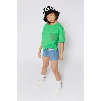 Dětská móda Dětské bavlněné tričko HUGO G00393.114.150 zelená 76X, vel. 114