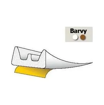 Těsnění do okna a dveří Těsnění "K" - 100m - 9x4mm - hnědé TRELLEBORG