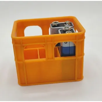 Vložka do organizéru na nářadí Organizér na 9V baterie - Oranžový