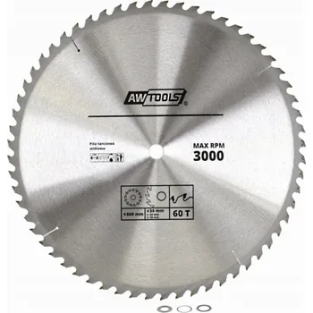 Okružní pila AWTools AWTOOLS KOTOUČOVÁ PILA WIDIA 600x30x40z