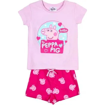 Cerda Letní pyžamo prasátko Peppa Barva: malinová, Velikost: 116