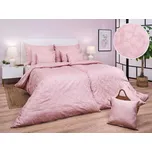 DADKA VRACOV Povlečení damašek Rokoko pudrové 240x220, 2x70x90 cm