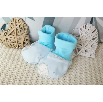 Capáčky Amálka Capáčky sloníci modrá Barva: Modrá, Velikost: 56-68