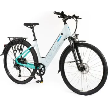 Sport Elektrokolo OLPRAN Viola 18Ah 28" BÍLÁ MODRÁ 2025 rám 18" + DOPRAVA ZDARMA