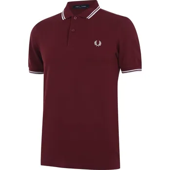 Pánské tričko Tričko Fred Perry Oxblood 3411358 3XL