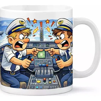 Hrnek s potiskem 330 ml piloti CZ