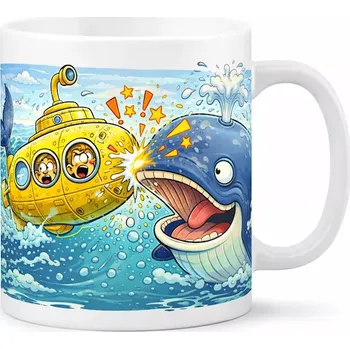 Hrnek s potiskem 330 ml ponorka CZ