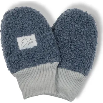 Esito Bezpalcové rukavice teddy fleece modrá Velikost: 68