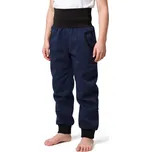 Jožánek Dětské zateplené softshell kalhoty - tmavě modré Velikost: 128