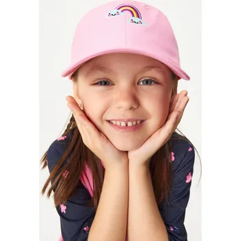 Kšiltovka Unuo Dívčí kšiltovka Barva: Fialová, Velikost: L