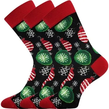 Dívčí oblečení Lonka Vánoční ponožky kouličky Velikost: 30-34