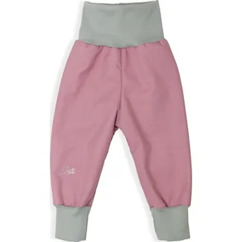 Esito Rostoucí softshell kalhoty s beránkem – Růžové Velikost: 74
