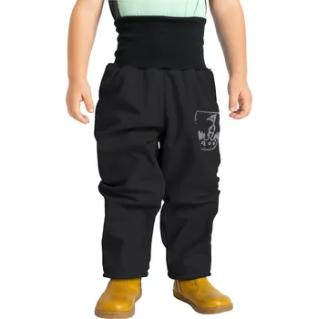 Unuo Batolecí zateplené softshell kalhoty – černé Velikost: 92-98