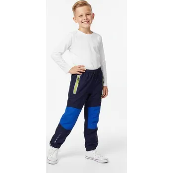 ZATEPLENÉ ŠUSŤÁKOVÉ KALHOTY S FLEECEM DK8232 - TMAVĚ MODRÁ Velikost: 134, Barva: Tmavě modrá