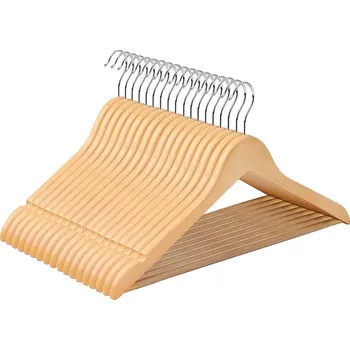 Ramínko SONGMICS Ramínka, 44.5x23x1.2cm, přírodní Dřevěný věšák