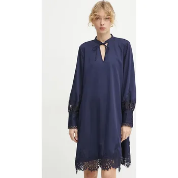 Dámské šaty Šaty Bruuns Bazaar BBW4269 námořnická modř 59X, vel. 40