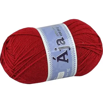 Příze Příze Ája 934 červeno vínová