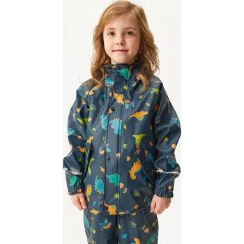 Unuo Dětská nepromokavá bunda Dinosauři Velikost: 80-86