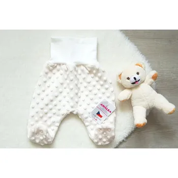 Amálka Chlupaté polodupačky minky smetanové Velikost: 74