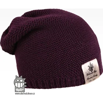 Čepice Dráče Dětská pletená čepice spadlý střih - Colors 07 Velikost: 48-50