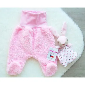 Dupačky Amálka Chlupaté polodupačky růžové Velikost: 62