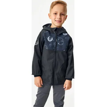 Chlapecká bunda Unuo Softshellová bunda zateplená planety Velikost: 80-86