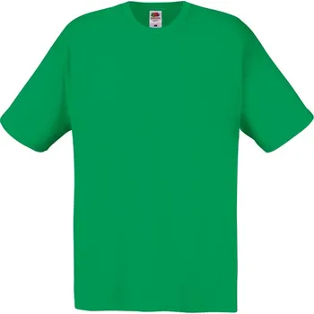 FRUIT OF THE LOOM ORIGINAL T / Pánské tričko s krátkým rukávem - zelená S