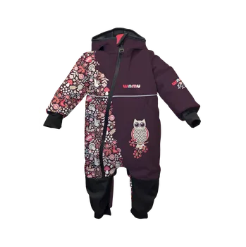 Kojenecká kombinéza Wamu Softshellová kombinéza sova Velikost: 92-98