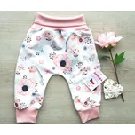 Amálka Rostoucí kalhoty Ptáčci – jarní potisk Velikost: 74