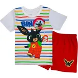 E plus M Dětské letní pyžamo Bing - Červené/Modré Barva: Červená, Velikost: 116