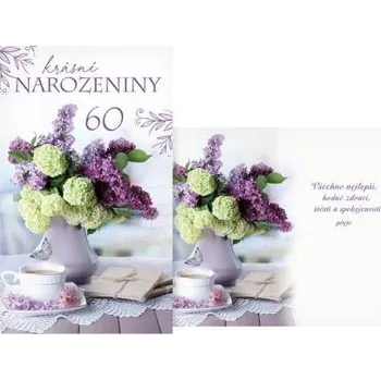 MFP přání k narozeninám 60 M11-609 T PRANI_T_2499