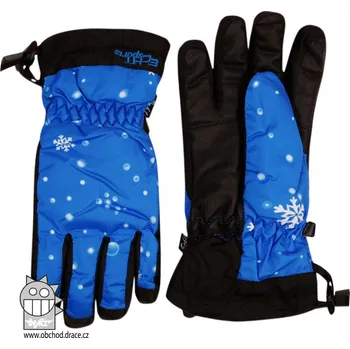Rukavice Dráče Šusťákové prstové rukavice modrá Velikost: XS