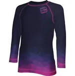 Wamu Dětské funkční tričko s dlouhým rukávem - Fialové Velikost: 98-104