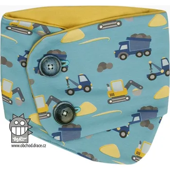 Nákrčník Dráče Bavlněný nákrčník s potiskem Bagry - dětský Velikost: 2