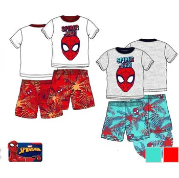 Chlapecké kraťasy Kiddee Letní komplet Spiderman Barva: Červená, Velikost: 116