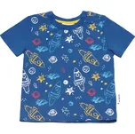 Winkiki Chlapecké tričko s raketami - Modré Barva: Modrá, Velikost: 110
