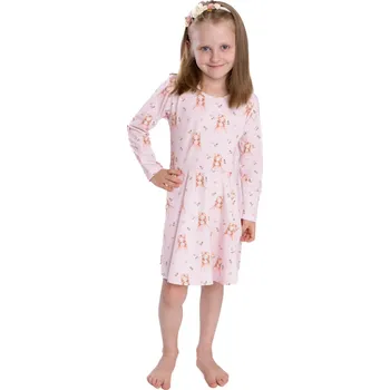 Dívčí šaty Betty mode Šaty s dlouhým rukávem princezna Velikost: 116