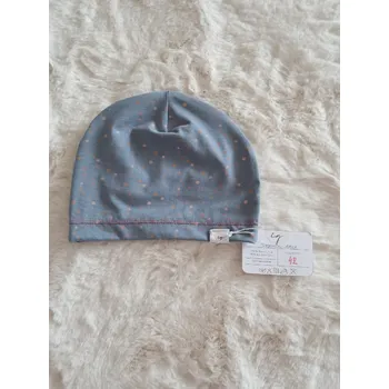 Kojenecká čepice Ig Kojenecká čepička Puntík – šedá (vel. 42) Velikost: 42